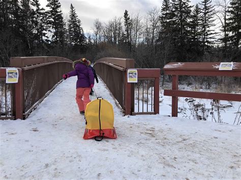 Explore And Toboggan At Whitemud Park Alfred H Savage Centre