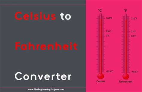 Fahrenheit To Celsius Converter The Engineering Projects