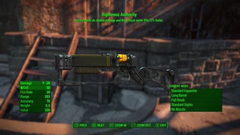 Fallout 4 Best Weapons And Weapons List