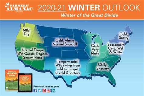 Farmer S Almanac Winter 2021 Forecast Predicts White And Wild Winter