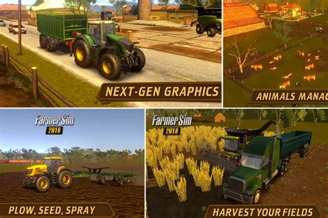 Farmer Sim 2018 Enjoy The Real Farming Experience Apps400