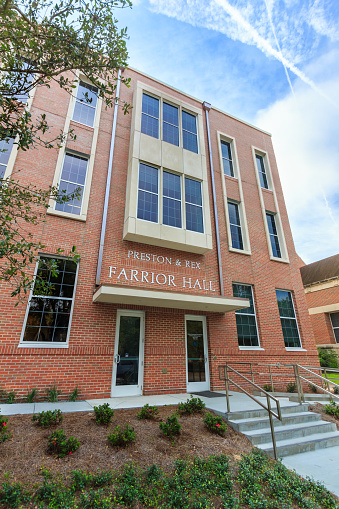 Farrior Hall At The University Of Florida Stock Photo Download Image