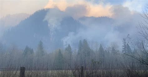 Fast Moving Squamish Wildfire Prompts Evacuations And State Of