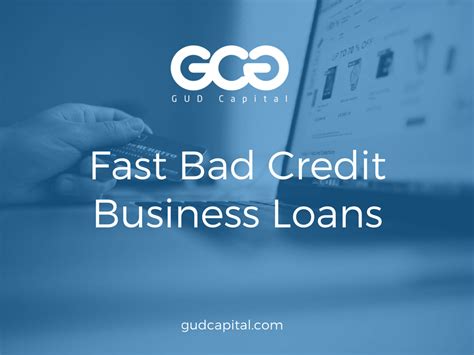 Fast Small Business Funding Options When You Have Bad Credit Gud Capital