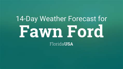 Fawn Weather Forecast: Plan Your Day