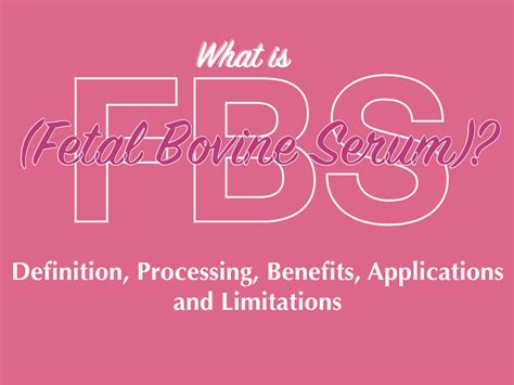 Fbs: Know The Meaning And Benefits