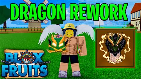 Fecha Oficial Dragon Rework En Blox Fruits Youtube