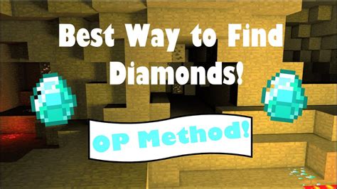 Find Minecraft Diamonds Best Tutorial For Finding Diamonds Fast 2020