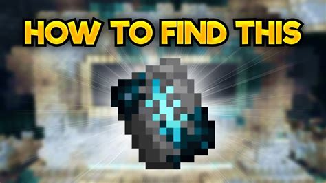 Finding Rarest Armor Trim In Minecraft Youtube