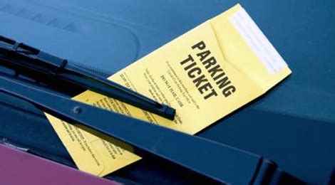 Fines Tickets Citations A List Of Every Parking Ticket You Can Get