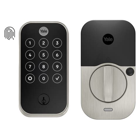 Fingerprint Smart Lock Yale Assure Lock 2 Touch With Wi Fi Yale Home