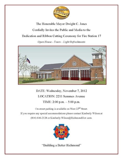 Fire Station 17 Ribbon Cutting Ceremony Digital Engineering