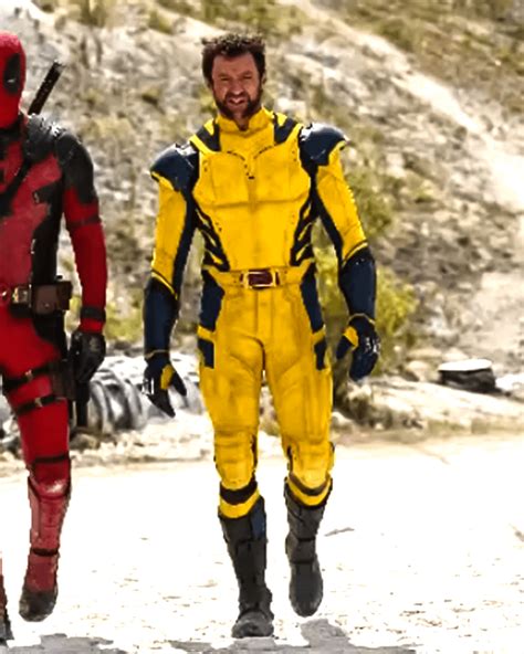 First Look At Hugh Jackman S Wolverine In New Deadpool 3 Costume Photos