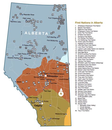 First Nations Communities In Alberta First Nations First Peoples