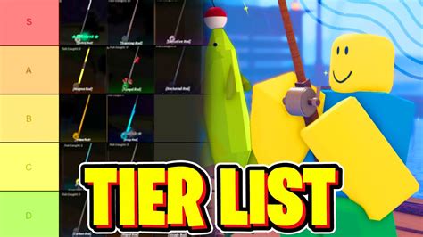 Fisch Rod Tier List Roblox Best Fishing Rods Youtube