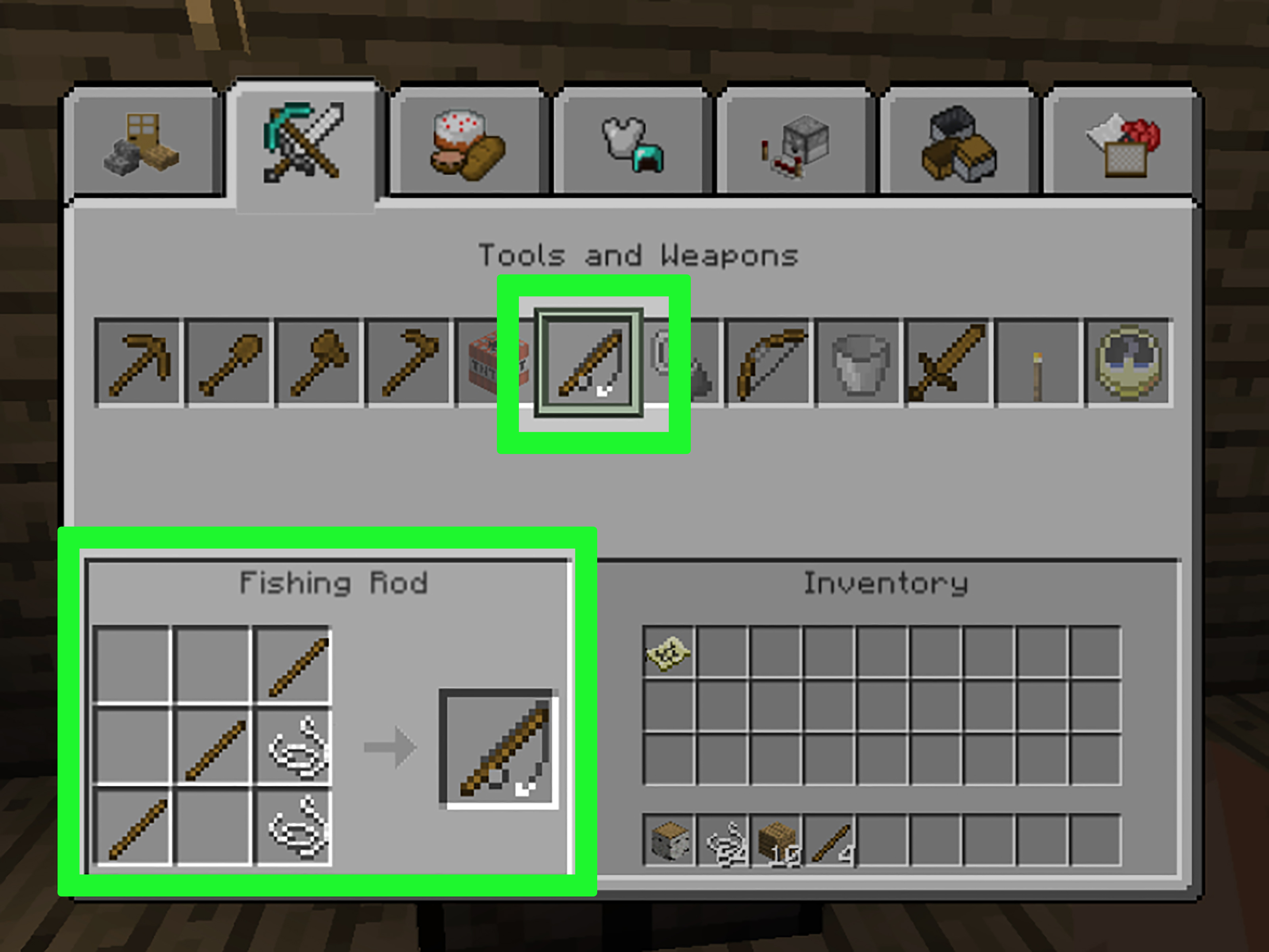 Fishing Rod Minecraft