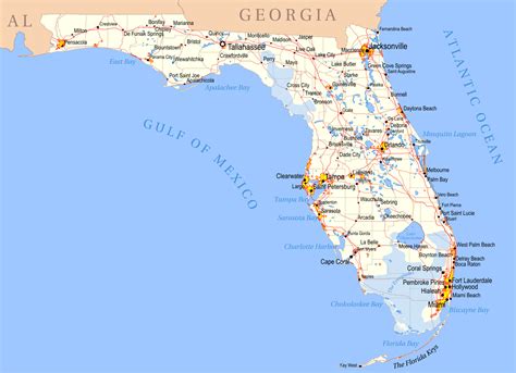 Fl Map Florida State Map