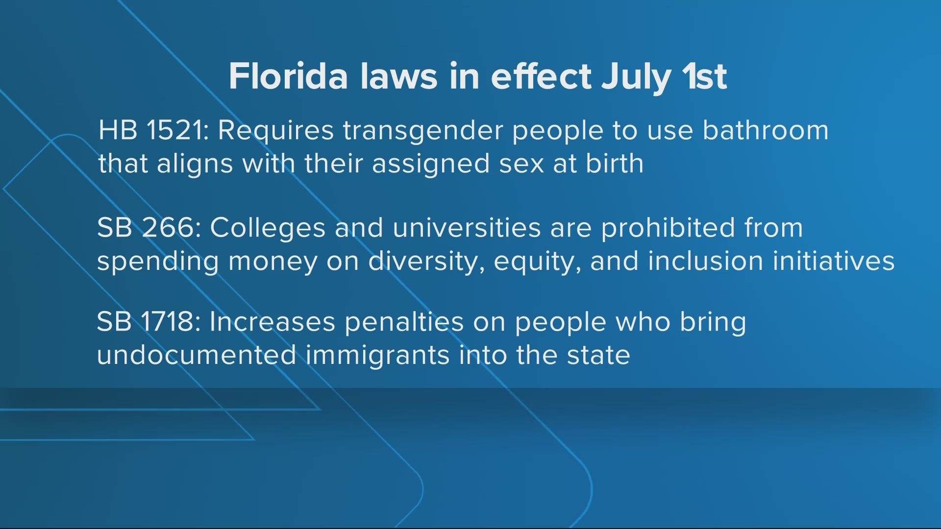 Florida New Law: Know Your Rights