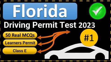 Florida Permit Practice Test 50 Questions Deep Dive Flhsmv Class E