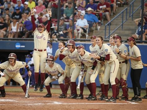 Florida State Softball Wins First Women S College World Series In Two