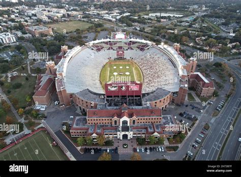 Florida State University Doak Campbell Stadium Aerial View Fotograf A