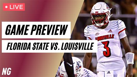 Florida State Vs Louisville Game Preview Score Predictions Youtube