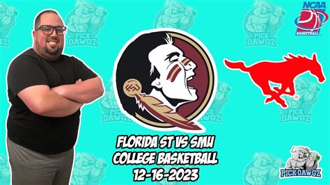 Florida State Vs Smu 12 16 23 Free College Basketball Picks And