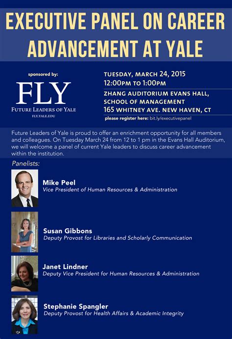 Fly Sponsoring An Executive Panel On Career Advancement Future