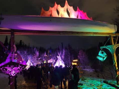 Flying Canoe Volant Is An Amazing Winter Festival R Edmonton