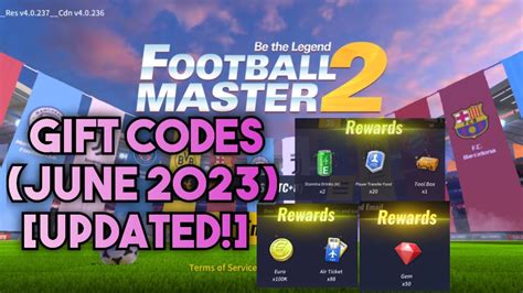 Football Master 2 Gift Codes June 2023 Updated Ll New Valid Gift