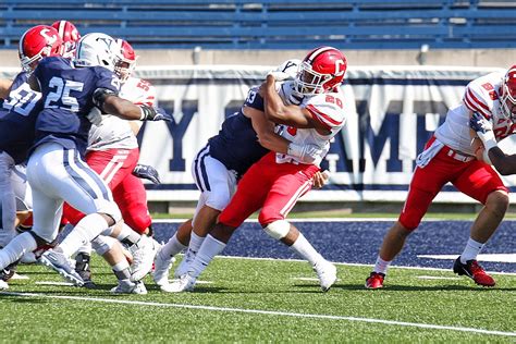 Football Yale Bests Cornell 23 17 Behind Two Interceptions Kickoff