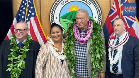 Former Judge Richard Bissen Sworn In As Maui Mayor Maui Now