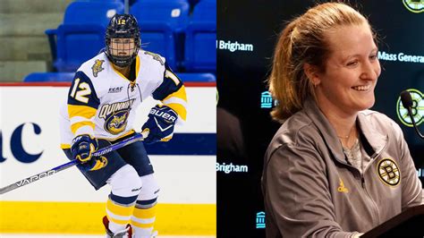 Former Quinnipiac University Women S Ice Hockey Player Makes History