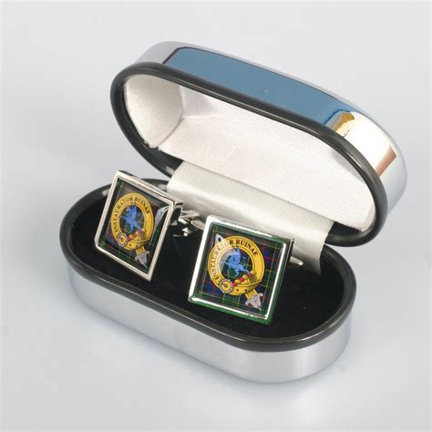 Forsyth Clan Crest Cufflinks Cufflinks Crest Clan