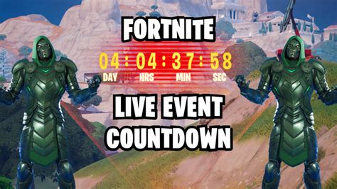 Fortnite Live Event Countdown: Timings Revealed