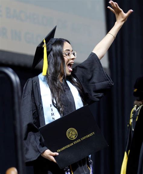 Framingham State University Class Of 2023 Graduates At The Dcu Center