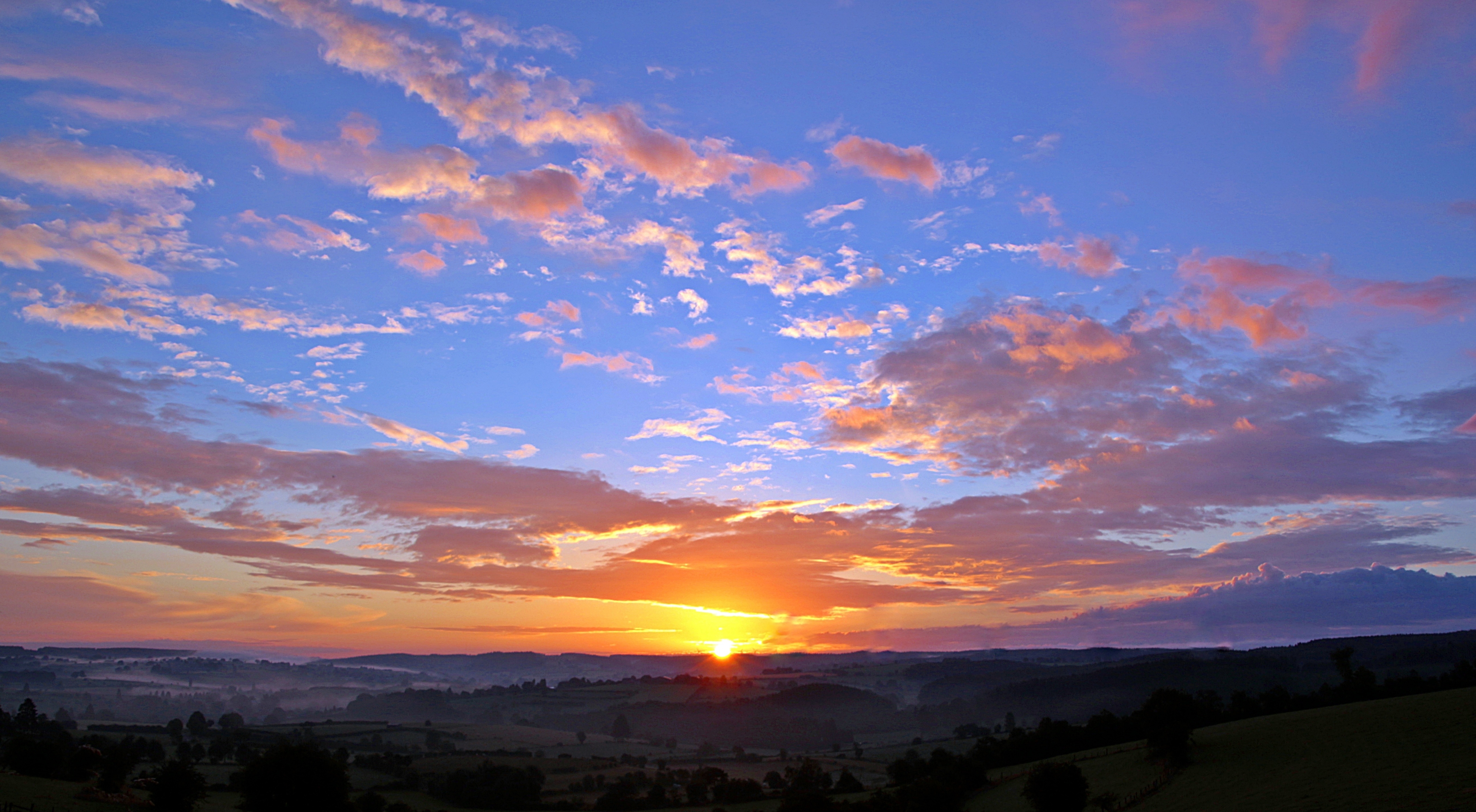 Free Images Landscape Nature Horizon Mountain Cloud Fog Sunrise