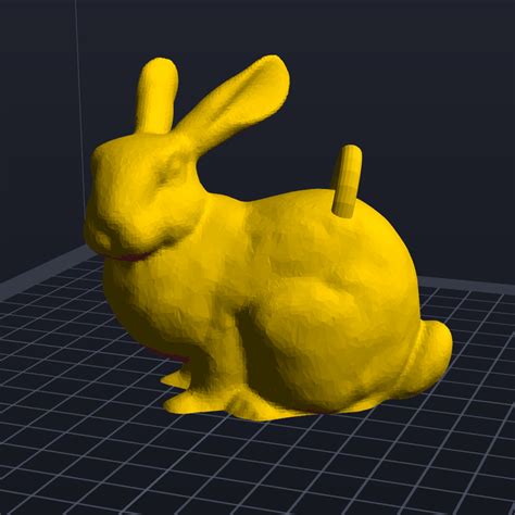 Free Stl File Stanford Bunny Christmas Bauble 3D Print Design To