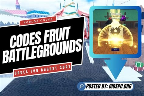 Fruit Battlegrounds Codes List All The Active Codes For August 2023