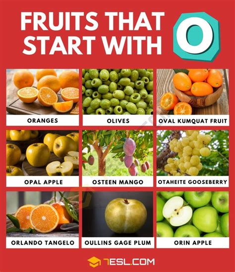 Fruits Starting With O: Ultimate Guide