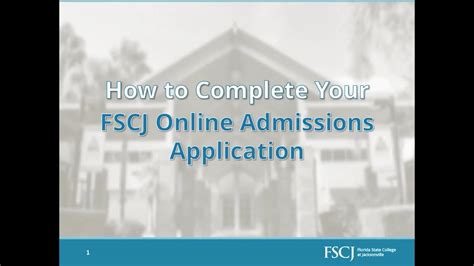 Fscj Admissions Office Number