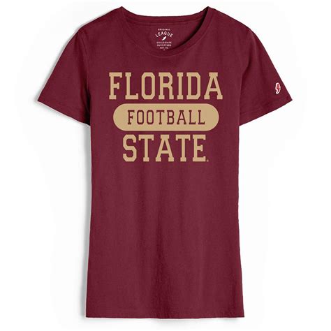 Fsu Florida State League Freshy Football V Neck T Shirt Alumni Hall