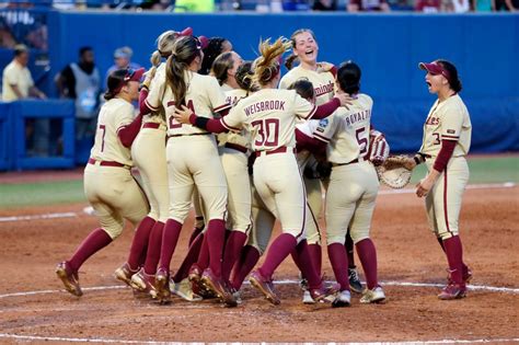 Fsu Softball Advances To The Cws Championship Series