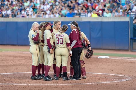 Fsu Softball In The Wcws Title Series Vs Washington Tuesday 8 Pm