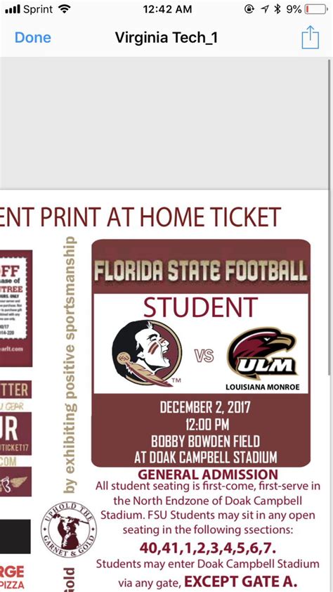 Fsu Ticket Office On Twitter There Are Still A Limited Of Student