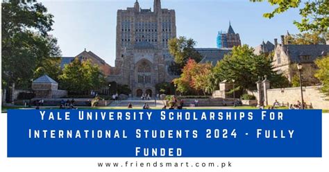 Fully Funded Yale University Scholarships For International Students In