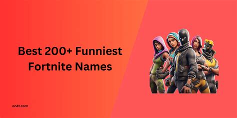 Funniest Fortnite Names