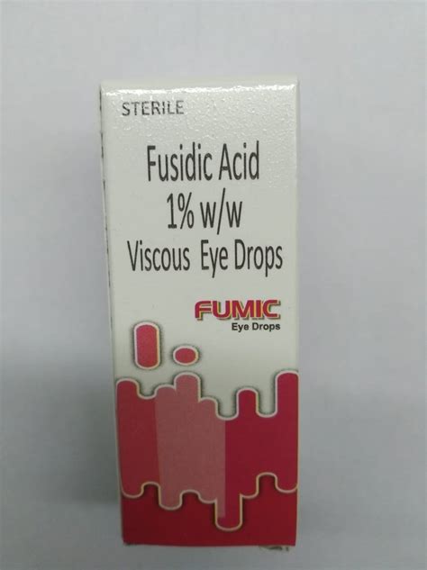 Fusidic Acid Eye Drops: Fast Bacterial Infection Relief