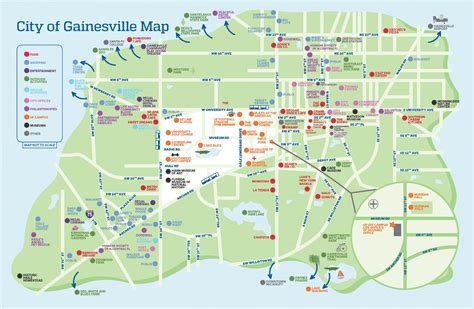 Gainesville Fl Map: Find Local Attractions Easily