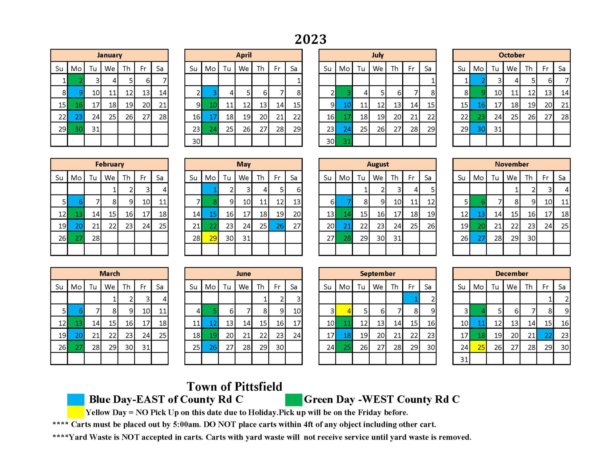 Garbage Pickup Schedule Vancouver